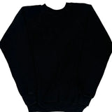 Made In USA 90S Blank Hanes Sweatshirt - Medium Black Cotton Blend