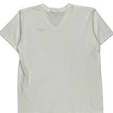 Nike T-Shirt - Large White Cotton
