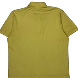 Lacoste Polo Shirt - Large Yellow Cotton