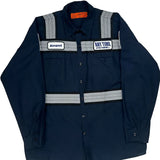 Leyva Towing Red Kap Shirt - XL Navy Polyester Blend