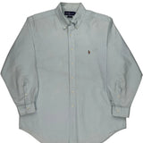 Ralph Lauren Shirt - Large Blue Cotton