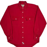 Levis Shirt - Medium Red Cotton