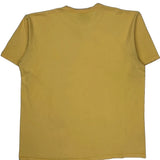 Made In USA Nautica Spellout T-Shirt - XL Yellow Cotton