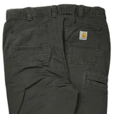 Carhartt Carpenter Trousers - 34W 34L Grey Cotton