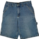 Nevada Carpenter Shorts - 32W 11L Blue Cotton