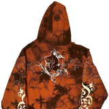 Dragon Unbranded Graphic Hoodie - XL Brown Cotton