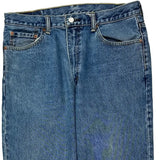 Levis 550 Jeans - 36W 30L Blue Cotton