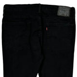 Levis Jeans - 36W 30L Black Cotton