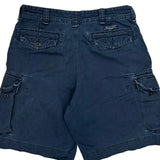 Polo By Ralph Lauren Cargo Shorts - 34W 10L Blue Cotton