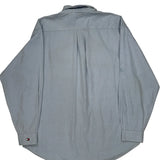 Tommy Hilfiger Shirt - Large Blue Cotton
