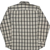 Timberland Checked Shirt - Large Gray Cotton
