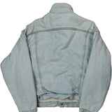 1980S Made In USA Levis Sherpa Denim Jacket - XL Light Wash Denim