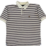 Tommy Hilfiger Striped Polo Shirt - XL Multicoloured Cotton
