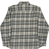 Rugged Flex Carhartt Checked Flannel Shirt - Large Black Cotton