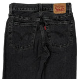 Levis Jeans - 26W UK 6 Black Cotton