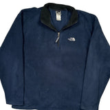 The North Face Fleece - Large Navy Polyester