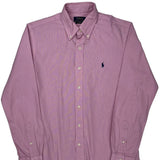 Polo By Ralph Lauren Shirt - Medium Pink Cotton