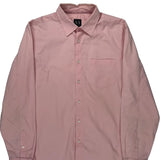 Armani Exchange Shirt - Large Pink Cotton