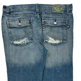 Rock & Republic Jeans - 40W UK 18 Blue Cotton