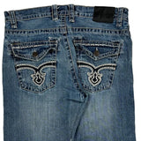 Hip Hop Twoce Jeans - 36W 29L Blue Cotton