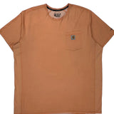 Force Carhartt T-Shirt - 2XL Orange Cotton
