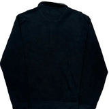 Polo By Ralph Lauren 1/4 Zip - Large Black Cotton