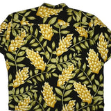 Tommy Bahama Floral Hawaiian Shirt - 2XL Black Silk