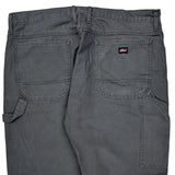 Dickies Carpenter Pants - 39W 32L Gray Cotton