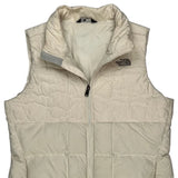 550 Fill The North Face Vest - Large Cream Down