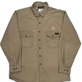 Workrite Shirt - Large Khaki Cotton