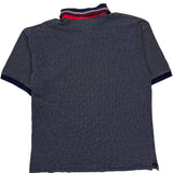 Tommy Hilfiger Striped Polo Shirt - XL Red Cotton