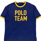 Polo Team Polo By Ralph Lauren T-Shirt - Large Blue Cotton