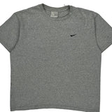 Nike T-Shirt - Small Gray Cotton