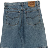 Unbranded Denim Shorts - 32W 8L Acid Wash Denim