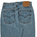 Levis 512 Slim Fit Jeans - 28W UK 8 Blue Cotton