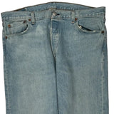 Levis 501 Jeans - 36W 30L Light Wash Cotton