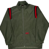 Nike Windbreaker - Large Red Polyester