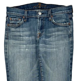 7 Flared Jeans - 28W UK 6 Blue Denim