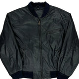 Unbranded Leather Jacket - Large Black Leather
