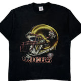 49Ers Nfl T-Shirt - Large Black Cotton