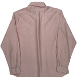 Ralph Lauren Striped Shirt - Large Red Cotton