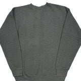 90'S Blank Champion Sweatshirt - Large Grey Cotton Blend