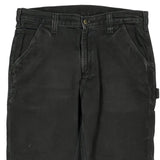 Carhartt Carpenter Pants - 34W 32L Black Cotton
