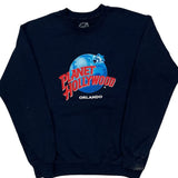 Orlando Planet Hollywood Graphic Sweatshirt - Small Black Cotton