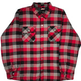 Dickies Checked Overshirt - 2XL Black Cotton