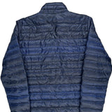 Patagonia Striped Puffer - Medium Blue Polyester