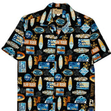Surf Rider E&K Hawaiian Shirt - Medium Multicoloured Cotton