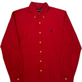 Ralph Lauren Shirt - Medium Red Cotton