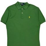 Polo By Ralph Lauren Polo Shirt - Medium Green Cotton