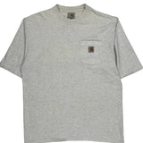 Carhartt T-Shirt - XL Grey Cotton